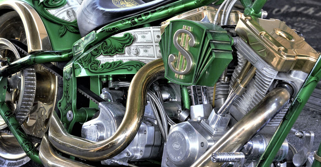 Chopper Motorrad Was ist der Unterschied zu einem Bobber und Cruiser